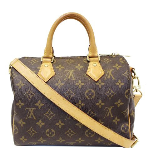 louis vuitton monogram canvas speedy bandouliere 25